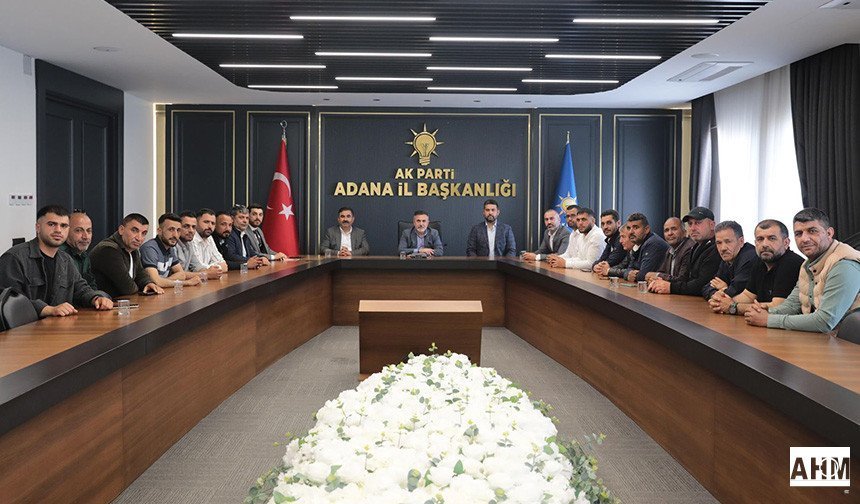 AK Parti Adana İl Başkanlığı’nda Tarım Gündemi