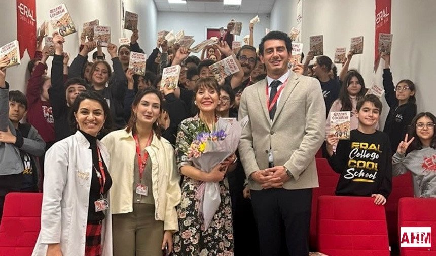Ünlü Yazar Eral Okulları’nda İmza Gününe Katıldı