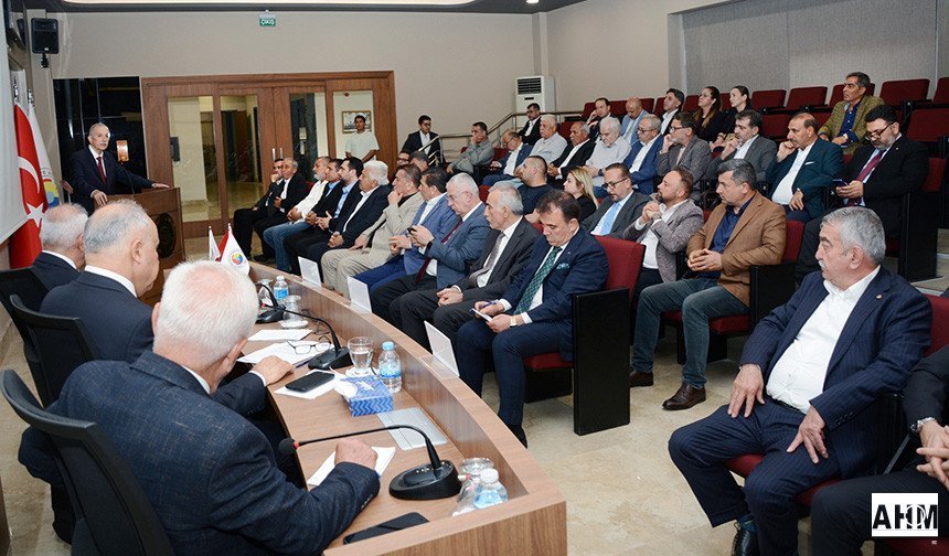 Adana İl Oda-Borsa Müşterek Toplantısı ATB’de Gerçekleştirildi