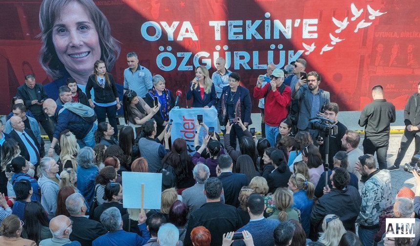 Seyhan’da “Oya Tekin’e Özgürlük” Çağrısı Büyüyor