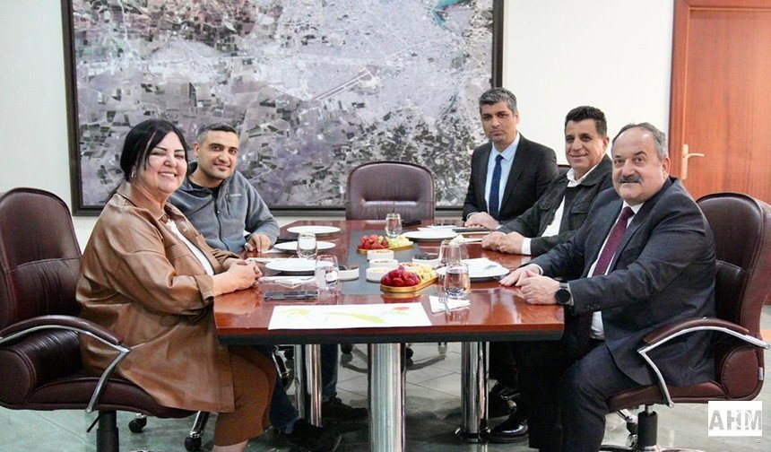 Seyhan Belediyesi’nde Kaymakam Ekrem İnci Ziyareti