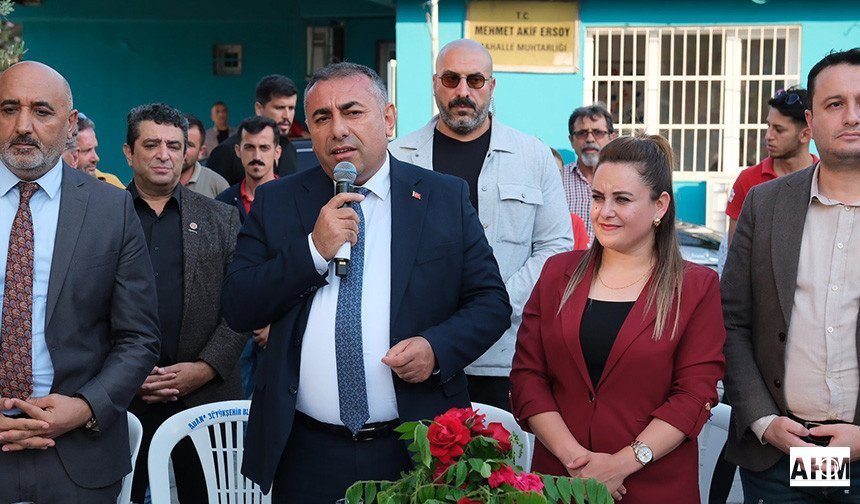 Başkan Vekili Geçer Sarıçam’da Vatandaşlarla Buluştu