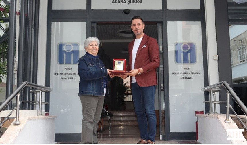 İMO Adana Şubesi’nden 50 Yıllık Meslek Onuru