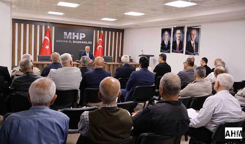 MHP Adana’dan “Terörsüz Türkiye” Hedefine Güçlü Destek Mesajı!
