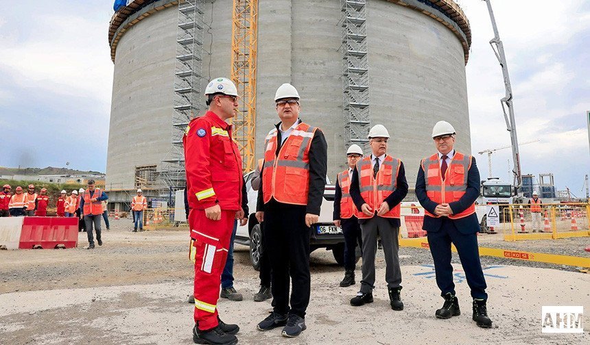 Vali Mustafa Yavuz, Ceyhan’da Stratejik Enerji Yatırımını Yerinde İnceledi