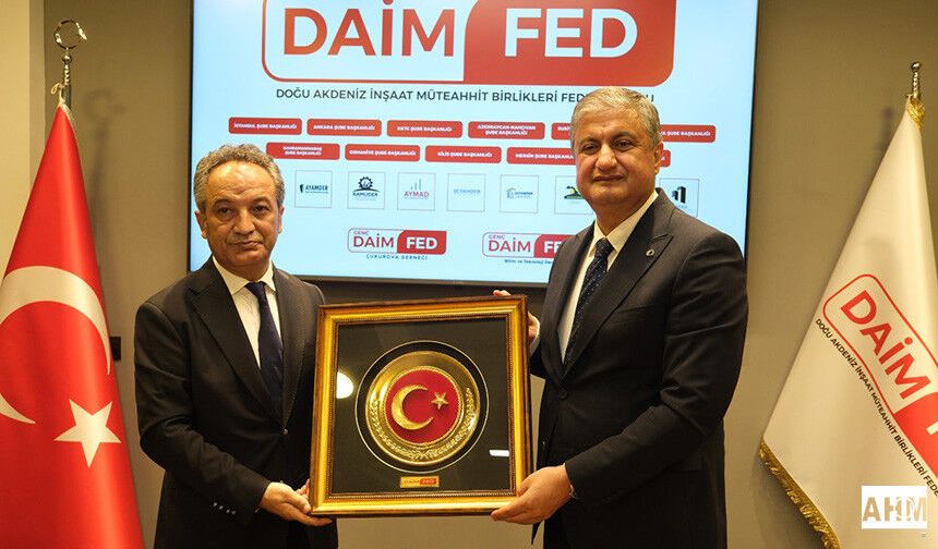 Adana Valisi Yavuz’dan DAİMFED’e Hayırlı Olsun Ziyareti