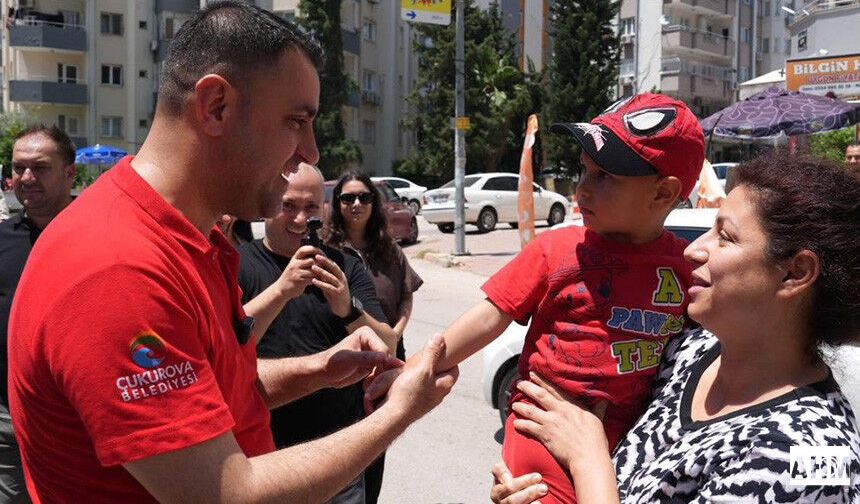 Çukurova Belediye Başkanı Emrah Kozay Güzelyalı’da Vatandaşlarla Buluştu