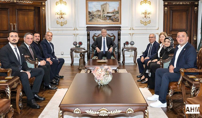 Adana Diş Hekimleri Odası Yönetiminden Vali Yavuz’a Ziyaret