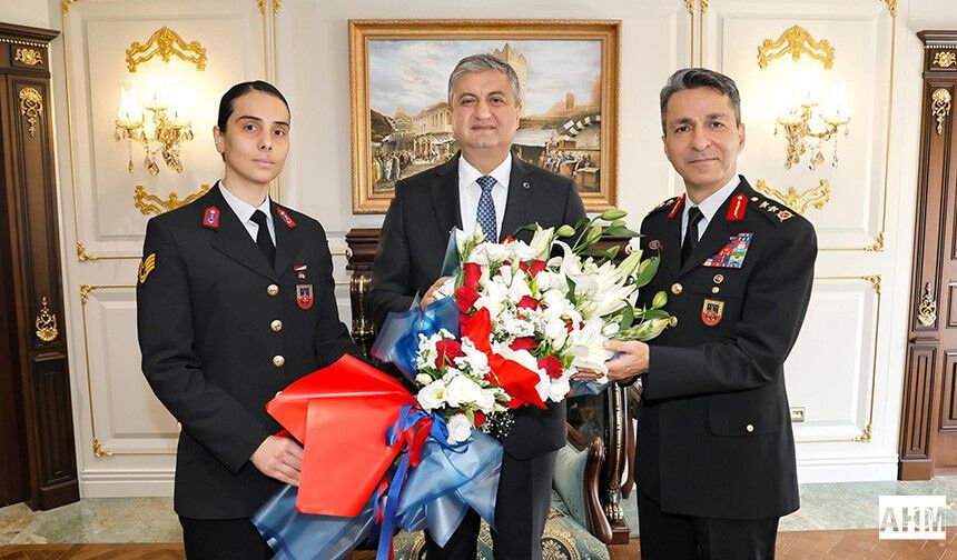 Vali Mustafa Yavuz’a Jandarma Teşkilatının 187. Kuruluş Yıl Dönümü Ziyareti