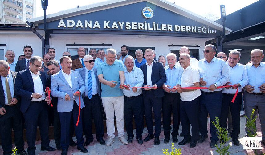'Adana Kayserililer Derneği' Yeni Binasını En Görkemli Şekilde Açtı