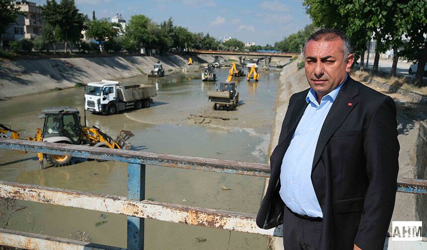ASKİ, Sarıçam Deresi’nde Kapsamlı Temizlik Başlattı