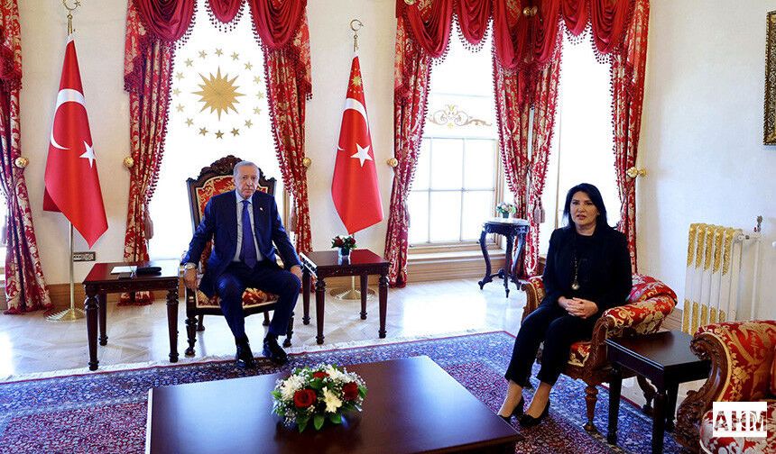 Milletvekili Sunay Karamık Cumhurbaşkanı Erdoğan İle Görüştü