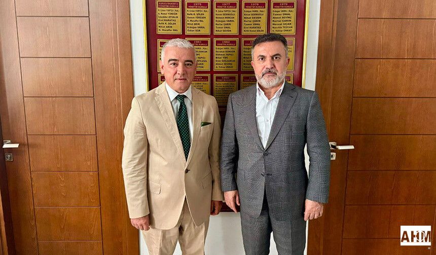 Eski Ak Parti İl Başkanı Tamer Dağlı ÇGC'yi Ziyaret Etti