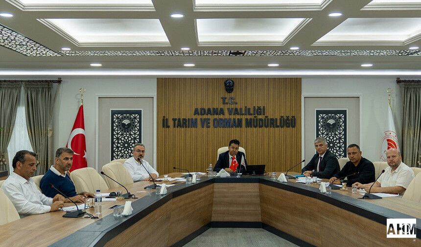 Adana İl Mera Komisyonu Toplandı: Meraların Geleceği Masaya Yatırıldı